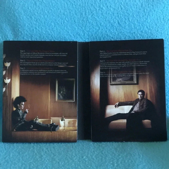 DRAGON Tattoo Trilogy extended edition DVD 9 hours uncut unrated🎉Host Pick🎉 - Picture 3 of 5